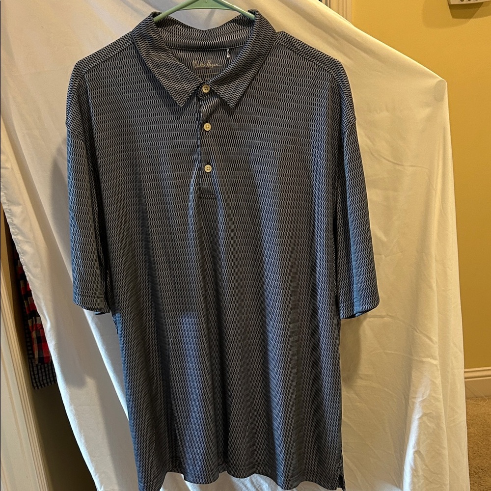 Men's Blue Polo Shirt NWT